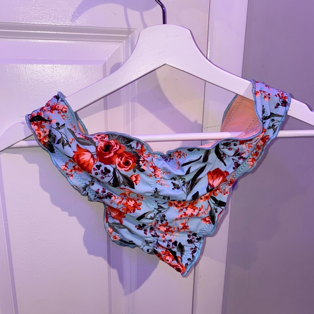 Scrunch bottom Bikini floral print